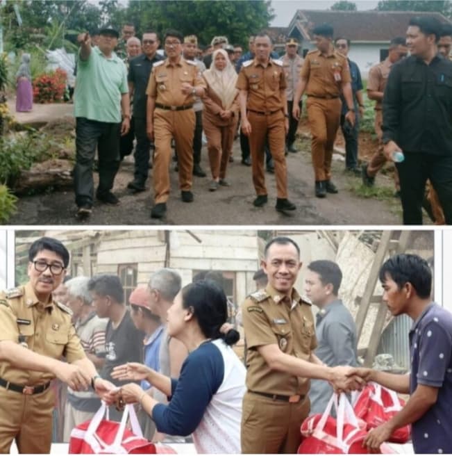 Respons Kilat Pemkab Lampung Utara untuk Warga Korban Puting Beliung