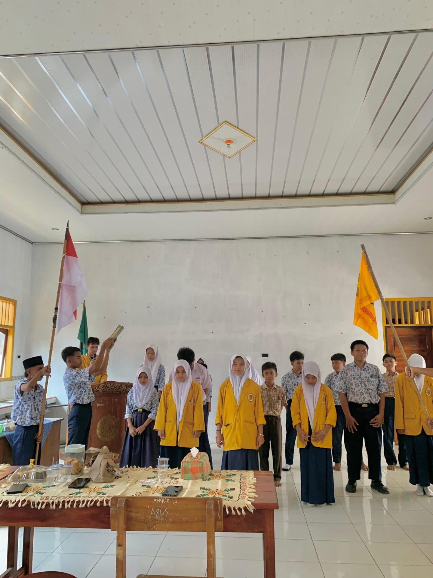 Kebangkitan Semangat Pelajar Muhammadiyah: Pelantikan Pimpinan Ranting IPM SMP Muhammadiyah 1 Abung Surakarta periode 20