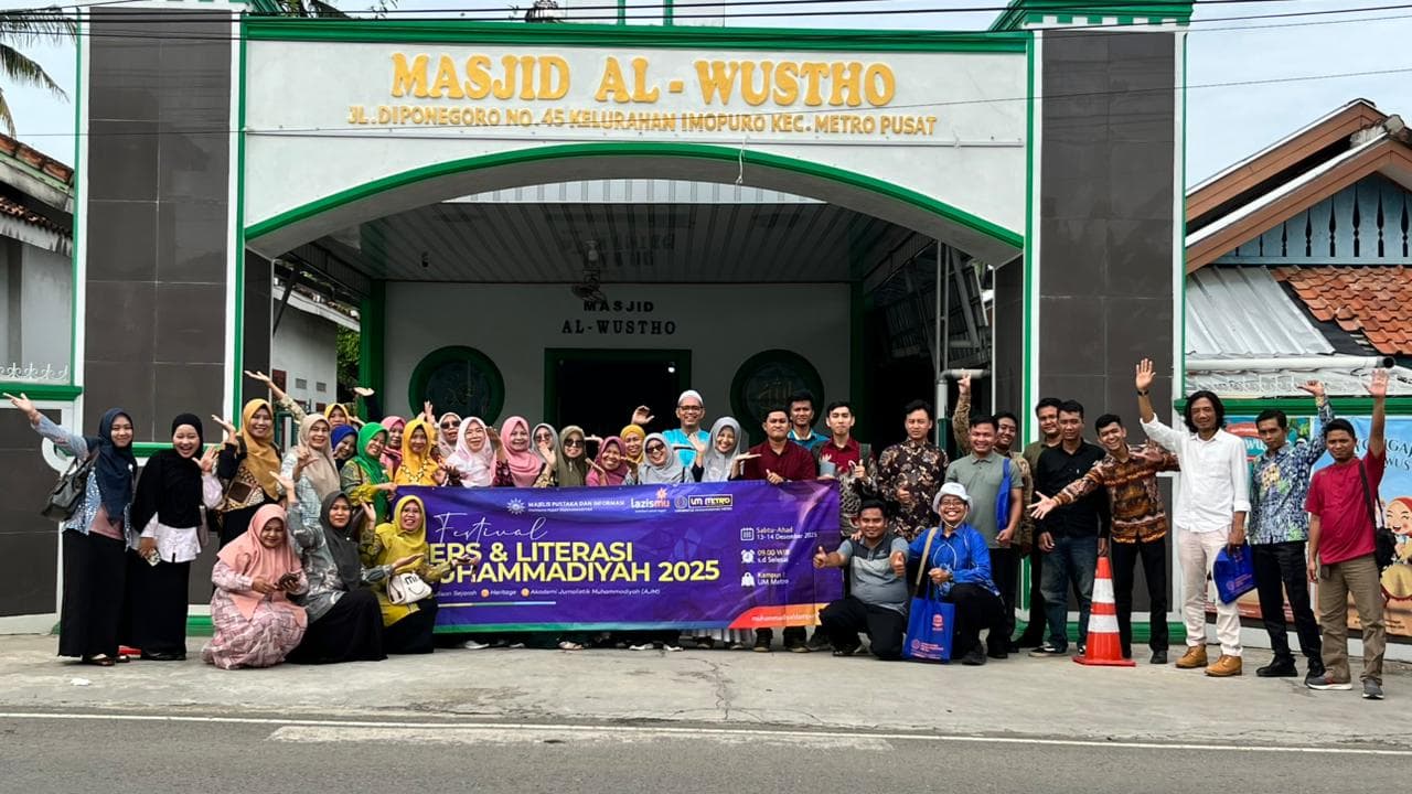 Festival Pers dan Literasi Muhammadiyah di Lampung Perkuat Jaringan Media dan Kapasitas Literasi Warga