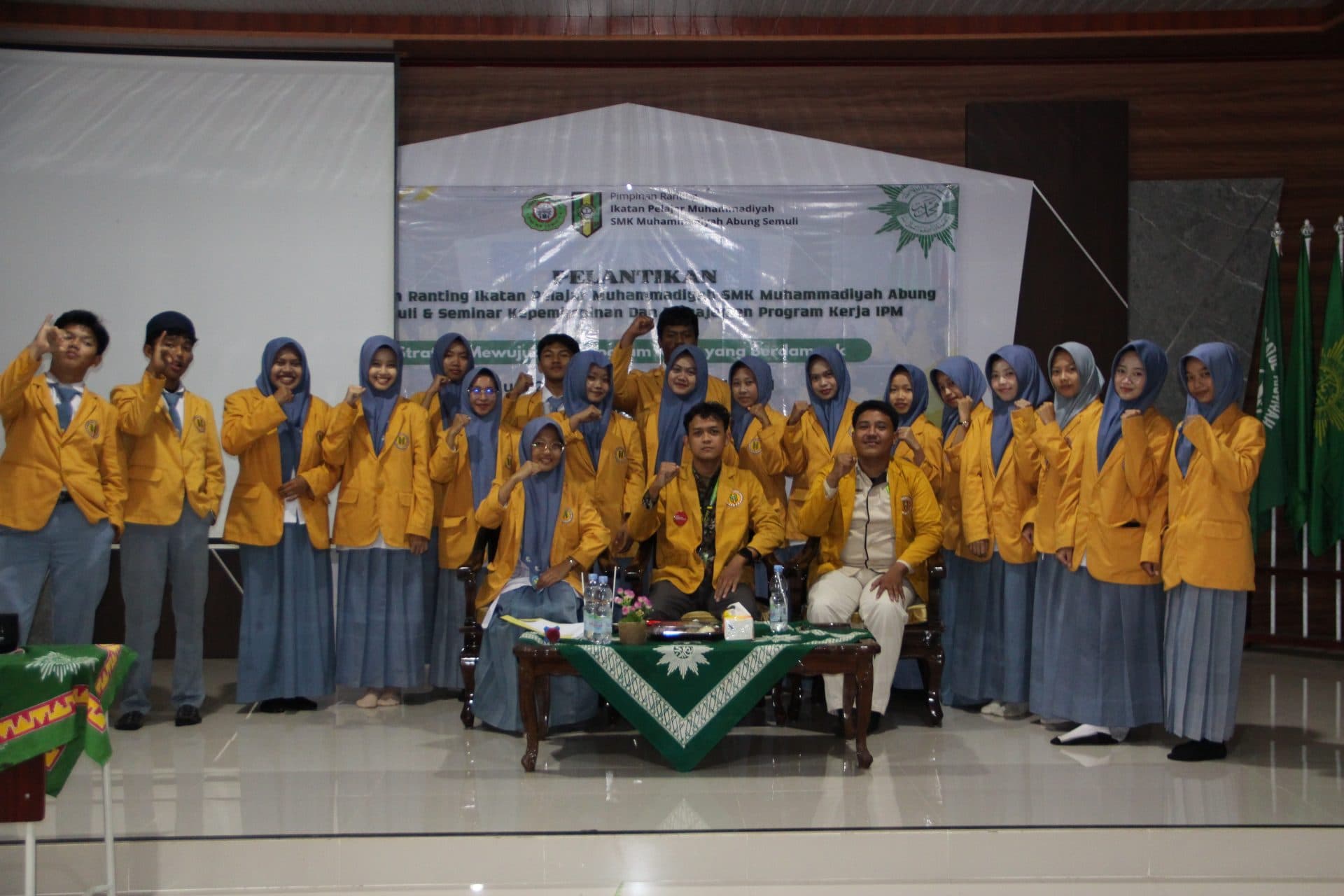 Ricky Pratama Tekankan Pentingnya Eksekusi Program Kerja dalam Seminar Pasca Pelantikan PR IPM SMK Muhammadiyah Abung Se