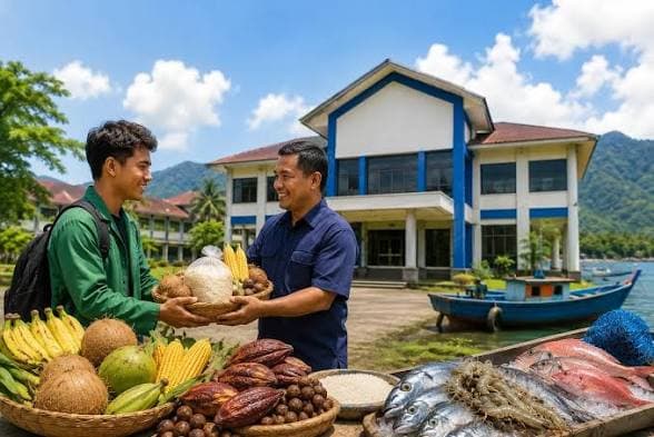 UM Maumere Menerima Pembayaran Kuliah dengan Hasil Pertanian